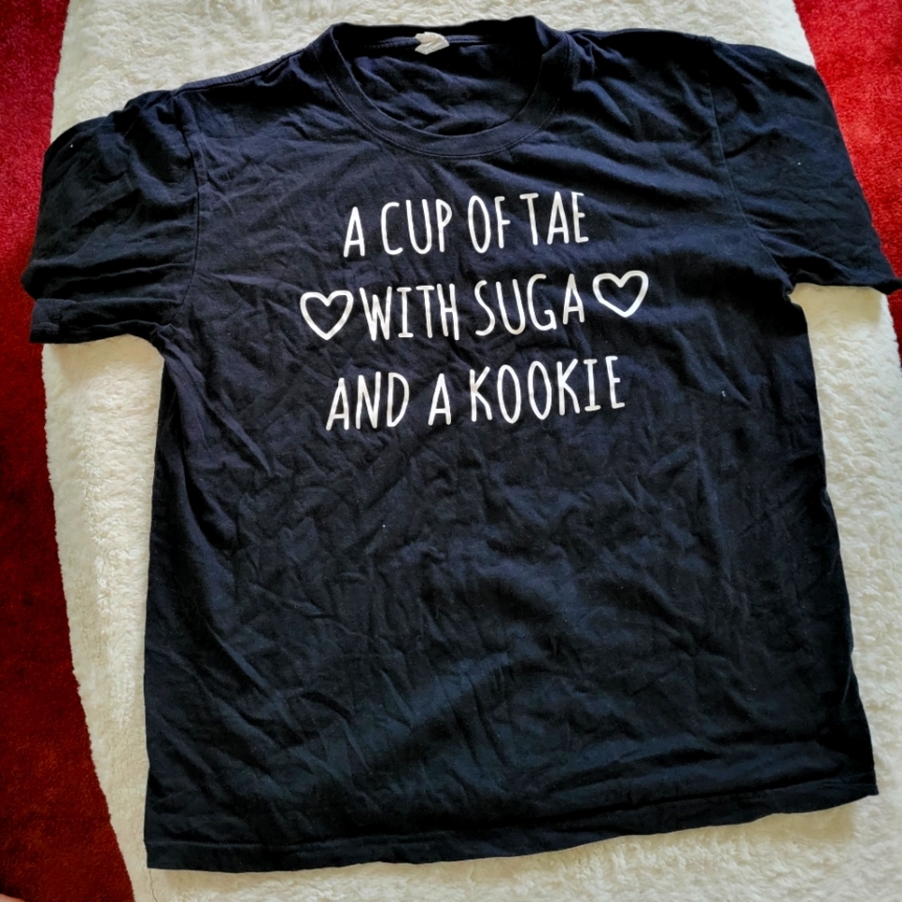 Black BTS tee shirt